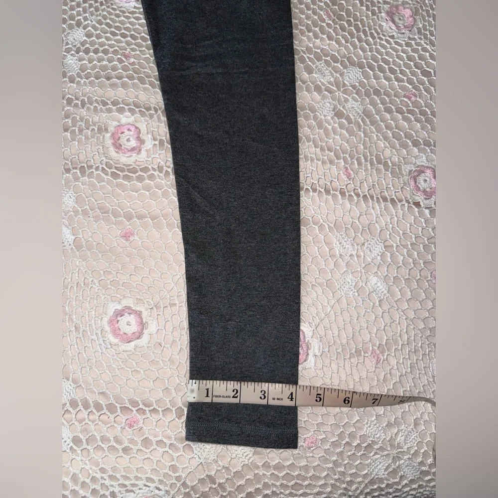 Champion Signature Script Leggings Granite Heather NWOT Size M